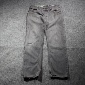 Volcom Men's Straight Jeans - Gray